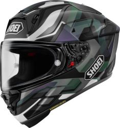 SHOEI Integralhelm X-Spirit Pro XS01 TC-5 - schwarz-grün-weiss