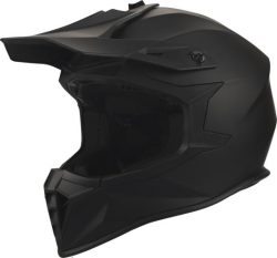 gms Motocrosshelm Fortis - schwarz-matt