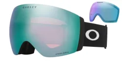 Oakley Flight Deck Pro L 00 - Matte Black, Prizm Sapphire & Prizm Iced