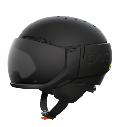 POC Levator MIPS Visier Skihelm - Uranium Black Matt