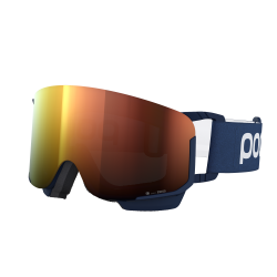POC Nexal Mid Clarity Skibrille - Lead Blue / Spektris Orange S2