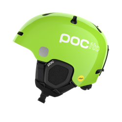 POC POCito Fornix MIPS Skihelm - Fluorescent Yellow/Green