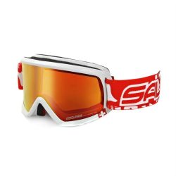 Salice Skibrille 609SUI Suisse Edition - withe / RW red