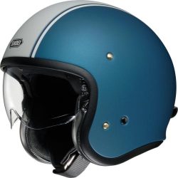 Einzelstück SHOEI J-O Carburettor TC-2 Jethelm - blau matt-grau
