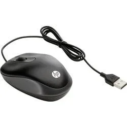 HP Maus USB Optisch Schwarz, Grau 3 Tasten 1000 dpi