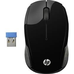HP 220 Funk-Maus Optisch Schwarz