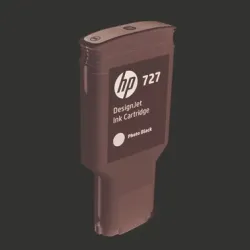HEWLETT PACKARD - HP Tintenpatrone 727 photo-black F9J79A DesignJet T930/T1500 300ml, One Size