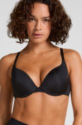 Hunkemöller Vorgeformter Push-Up-Bügel-BH Smooth Schwarz