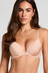 Hunkemöller Vorgeformter Push-up-Bügel-BH Angie Beige