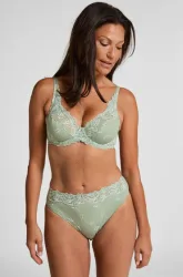 Hunkemöller Hochgeschnittener Slip Diva Grün