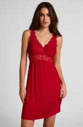Hunkemöller Slipdress Nora Lace Rot