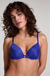 Hunkemöller Vorgeformter Bügel-BH Plunge Blau
