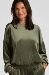 Hunkemöller Velours Top Grün