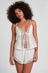 Hunkemöller Short Peonie Weiß