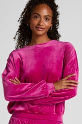 Hunkemöller Velours Top Rose