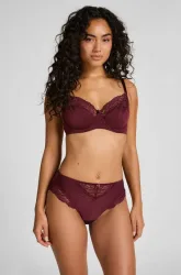Hunkemöller Hochsitzender Slip Sophie Rot