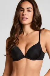 Hunkemöller Vorgeformter Bügel-BH Plunge Schwarz