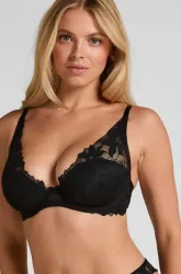 Hunkemöller Ingrid Wattierter Bügel-BH Schwarz
