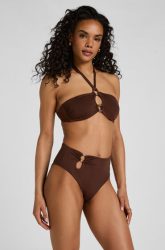 Hunkemöller Hoch geschnittener Bikinihose Madrid Braun