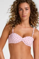 Hunkemöller Bandeau-Bikini-Oberteil Alicante Rose