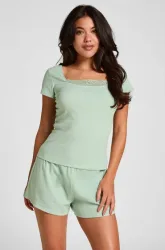 Hunkemöller Pyjama-Set Grün