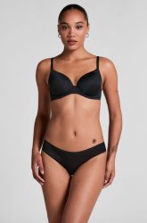 Hunkemöller Invisible Brazilian Stripe Mesh Schwarz
