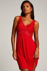 Hunkemöller Slipdress Nora Lace Rot
