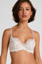 Hunkemöller Unwattierter Bügel-BH Marine Weiß
