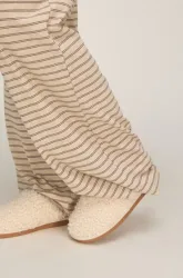 Hunkemöller Hausschuhe Curly Fur Weiß