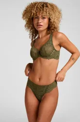 Hunkemöller String Daisy Grün