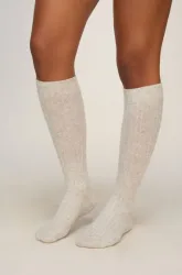Hunkemöller Cashmere Blended Socken Grau