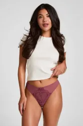 Hunkemöller Hoch geschnittener String Selena Lila
