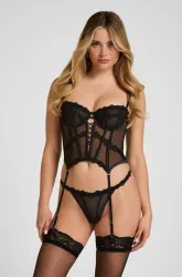 Hunkemöller Bustier Kat Schwarz