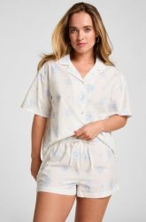Hunkemöller Gewebte Shorts Weiß