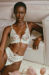 Hunkemöller Malou Highleg String Grün