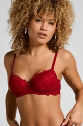 Hunkemöller Vorgeformter Bügel-BH Marine Rot
