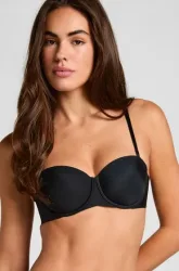 Hunkemöller Vorgeformter trägerloser Bügel-BH Jane Schwarz