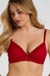 Hunkemöller Vorgeformter BH ohne Bügel Lola Rot