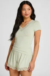 Hunkemöller Pyjama Set Nana Grün