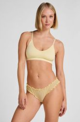 Hunkemöller 3er-Pack Gingham Brazilian Slips Gelb