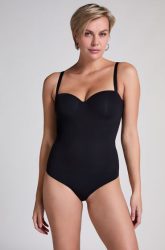 Hunkemöller Glatter gepolsterter Body Schwarz
