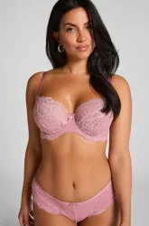 Hunkemöller - Bügelloser BH, unwattiert, für Damen, Pink, Größe 85D