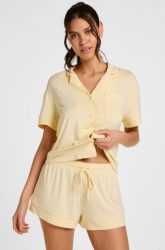 Hunkemöller Jersey-Shorts Essential Gelb