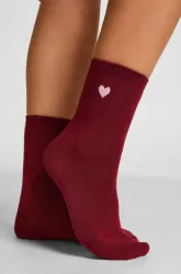 Hunkemöller Crew-Socken aus Modal Rot