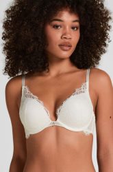 Hunkemöller Prina Push-up-Maximizer-BH Weiß