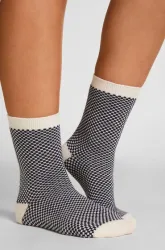 Hunkemöller Crew-Socken aus Modal Blau