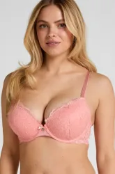 Hunkemöller Vorgeformter Push-up-Bügel-BH Marine Rose