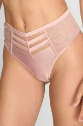 Hunkemöller High-Cut String Rosa Rose