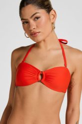 Hunkemöller Luxus Bandeau Bikini-Top Rot