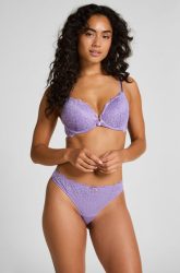 Hunkemöller String Marine Lila